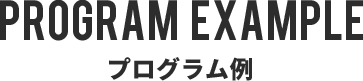 MISSION EXAMPLE ミッション例