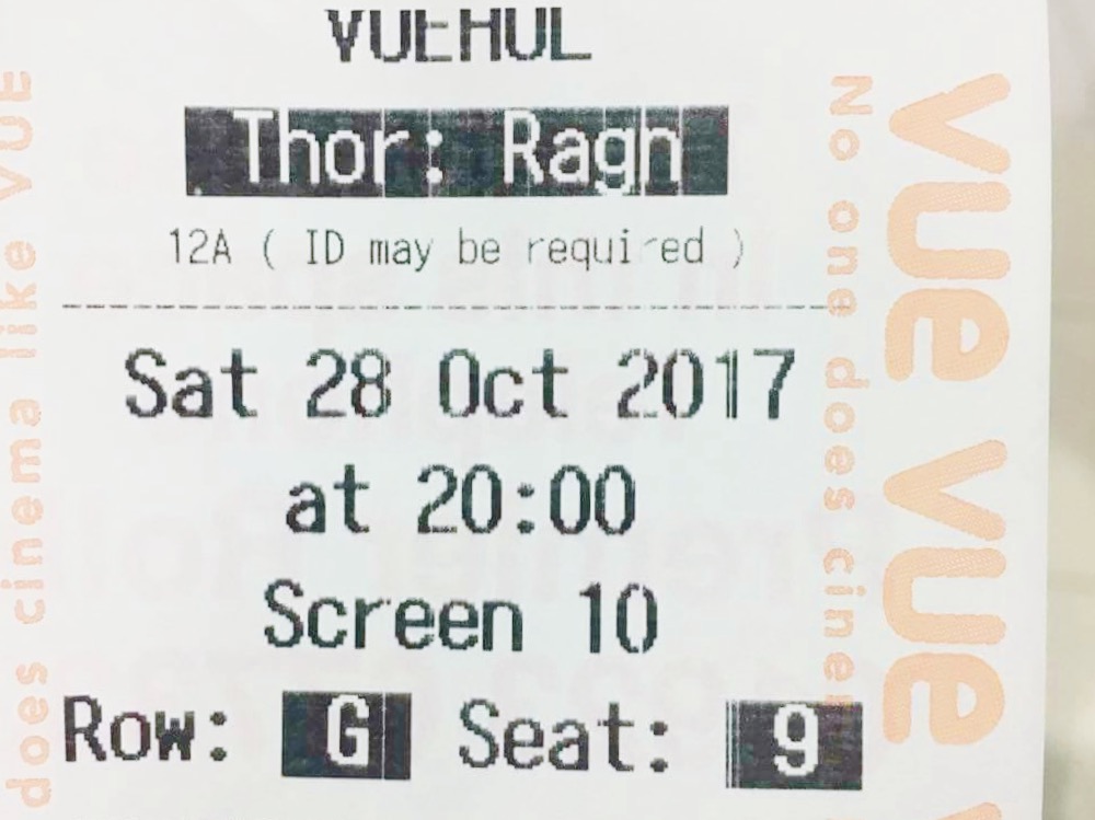 友達と映画鑑賞♪【あーやのイギリスワーホリブログ】