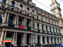 ゴージャスすぎるメルボルンの「H&M」