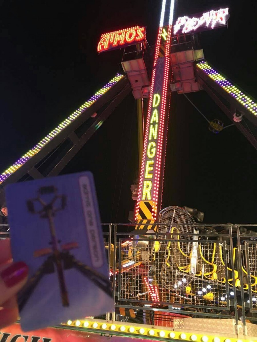 友達と冬の遊園地へ♪【あーやのイギリスワーホリブログ】
