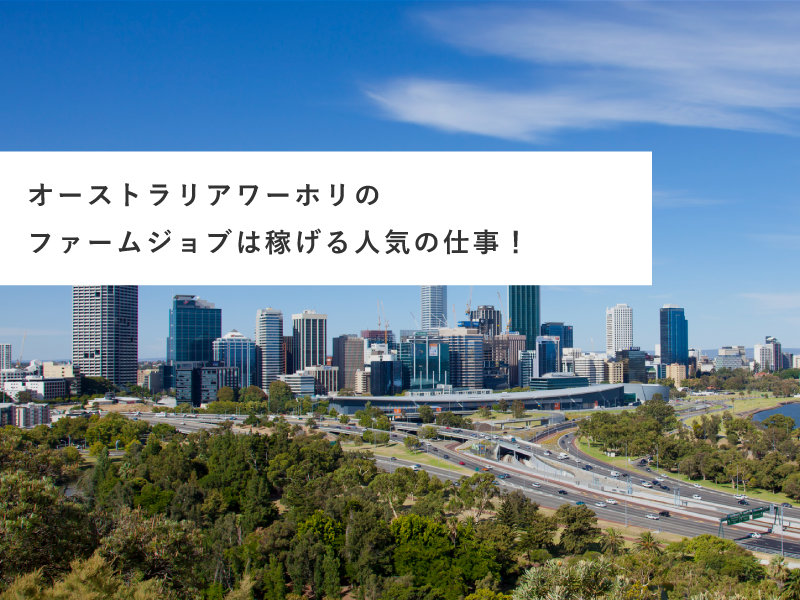 オーストラリアワーホリのファームジョブは稼げる人気の仕事！