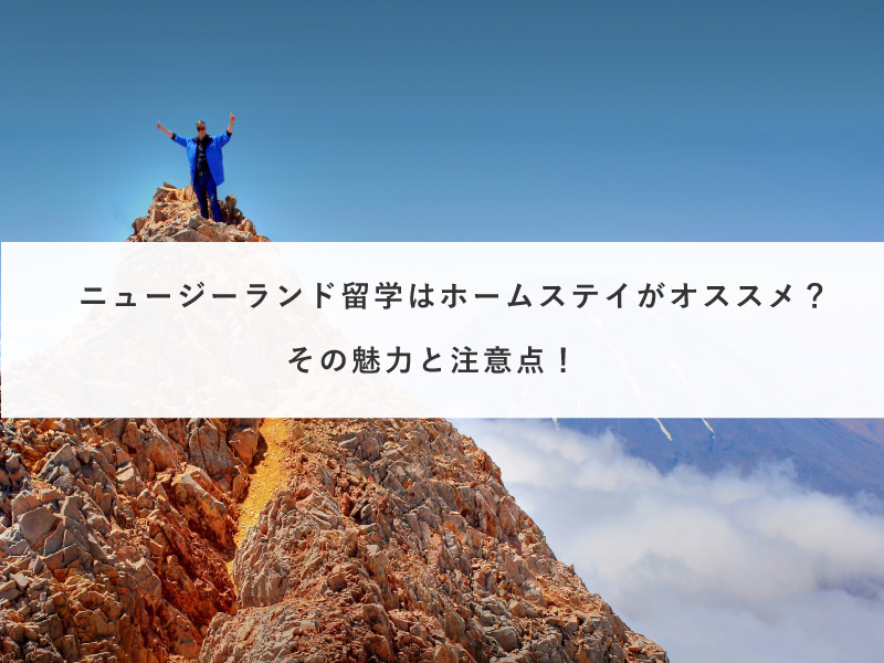 ニュージーランド留学はホームステイがオススメ？その魅力と注意点！